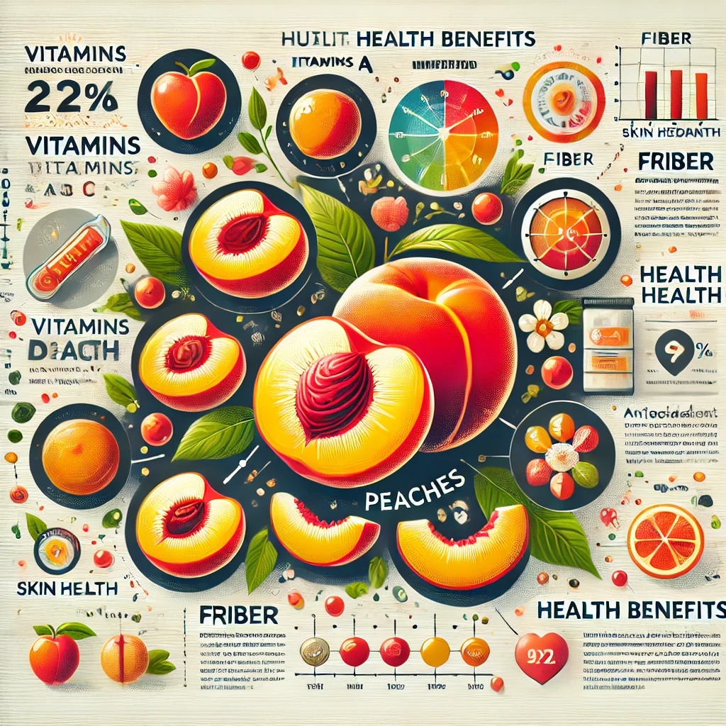 복숭아의 영양성분과 건강 효능