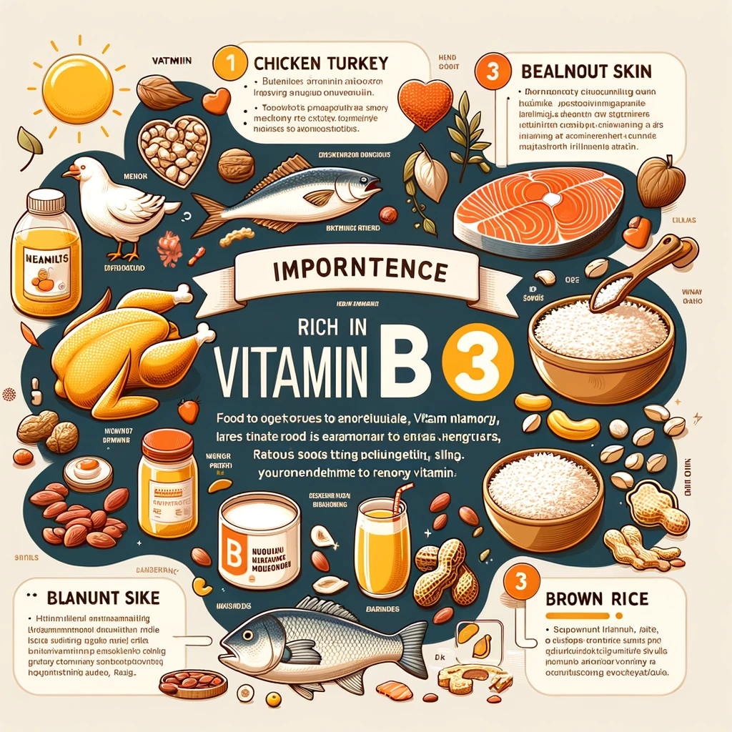 비타민 B3가 풍부한 음식과 그 중요성