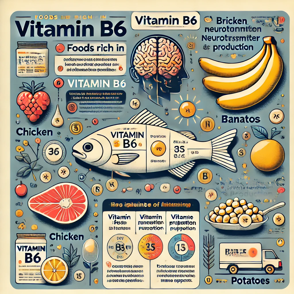 비타민 B6가 풍부한 음식과 그 중요성