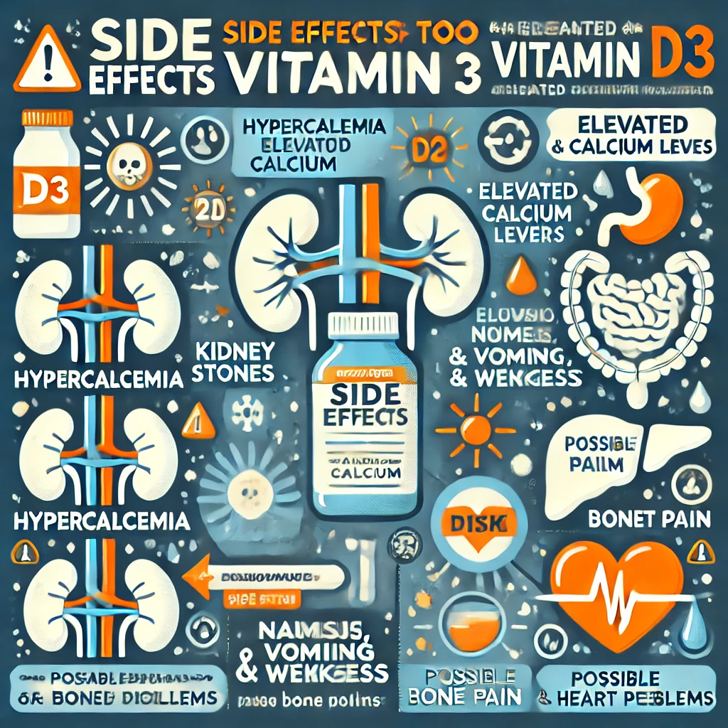 비타민 D3의 부작용