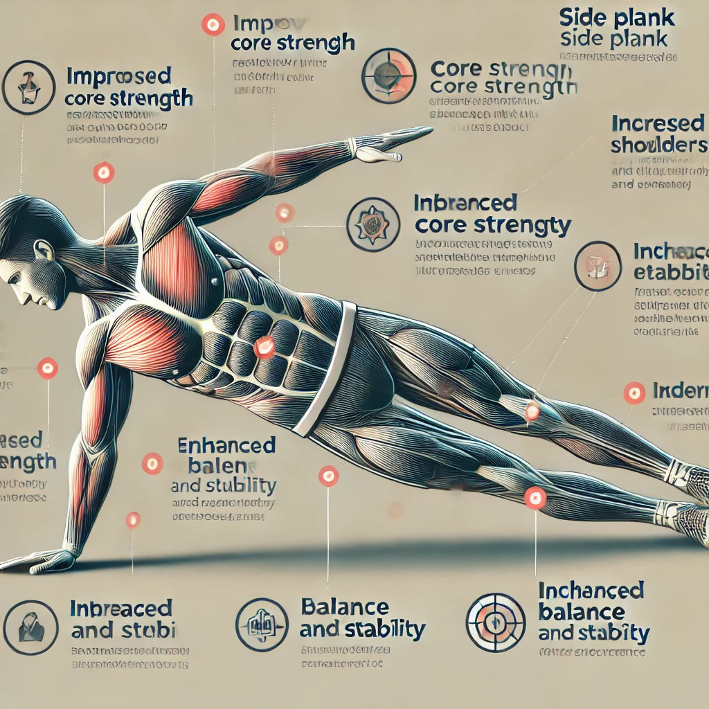 사이드 플랭크의 효과