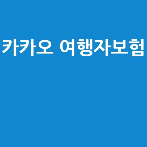카카오 여행자보험