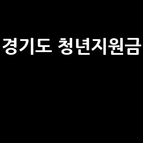 경기도 청년지원금